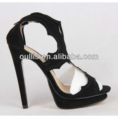 summer high heel shoes lady sexy stores leather shoes 2012 AJ154