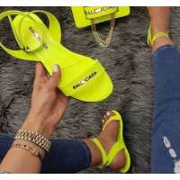 Wholesale customized design low price flat slides eva fashion sandals women shoes